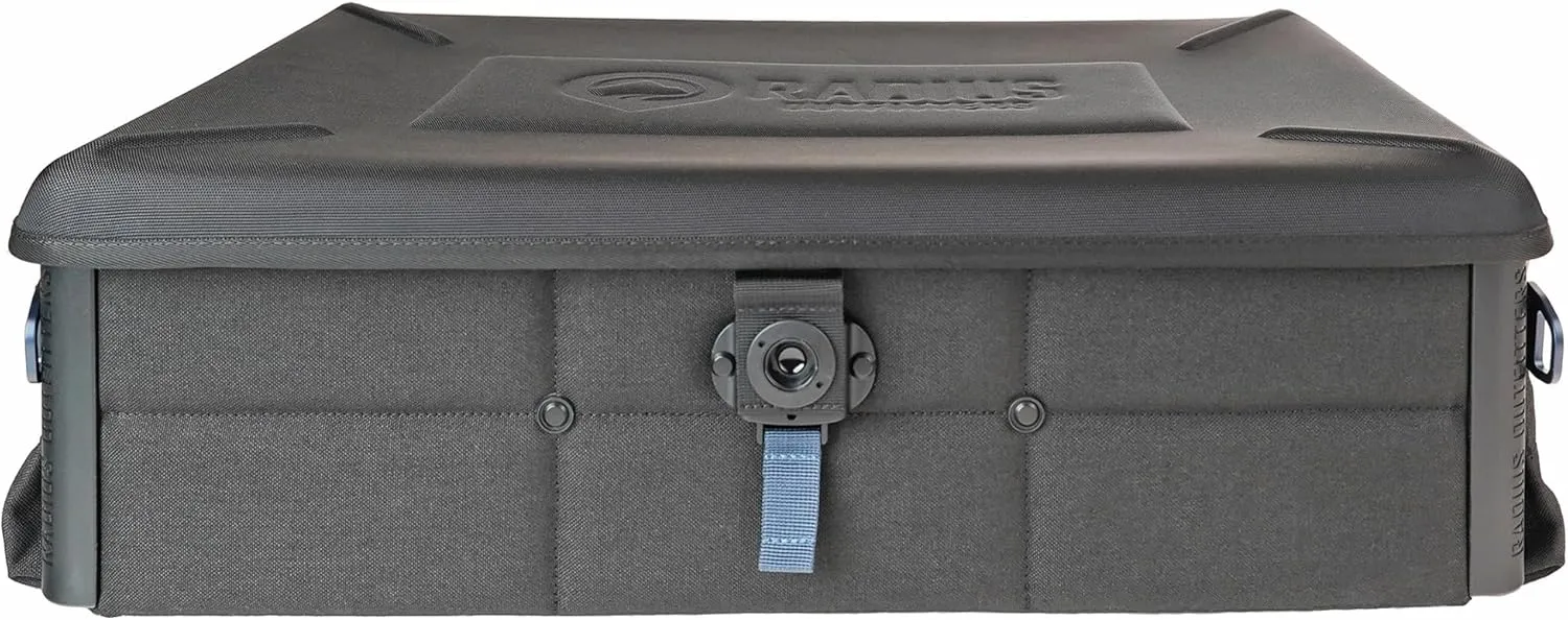 RADIUS OUTFITTERS Camping & Overland Storage Box - Medium - Gear Box 3500 With Fidlock