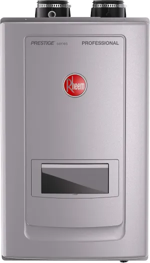 Rheem Prestige Condensing Tankless Indoor Liquid Propane Water Heater with Built-in Recirculation 10.0 GPM - RTGH-RH10DVLP