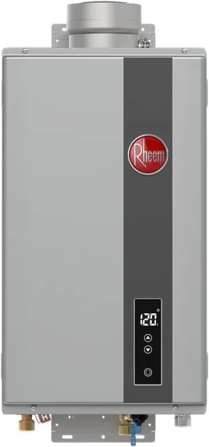 Rheem RTG-70DVLP-3 High Efficiency Non-Condensing Indoor Tankless Liquid Propane Water Heater, 7.0 GPM