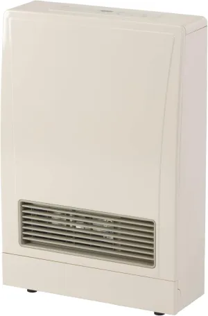Rinnai EX11DTP Direct Vent Wall Furnace, Indoor Propane Heater, Energy Efficient Space Heater, 11,000 BTU, Beige