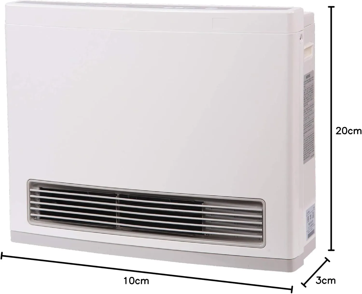 Rinnai FC824P Ventless Propane Heater, Energy-Efficient Space Heater with Programmable Thermostat