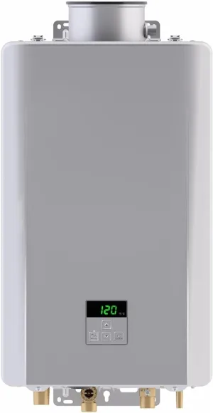 Rinnai RE140iP Non-Condensing Propane Tankless Water Heater, Up to 5.3 GPM, Indoor Installation, 140,000 BTU