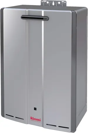 Rinnai RU199eP Condensing Tankless Hot Water Heater, 11 GPM, Propane, Outdoor Installation