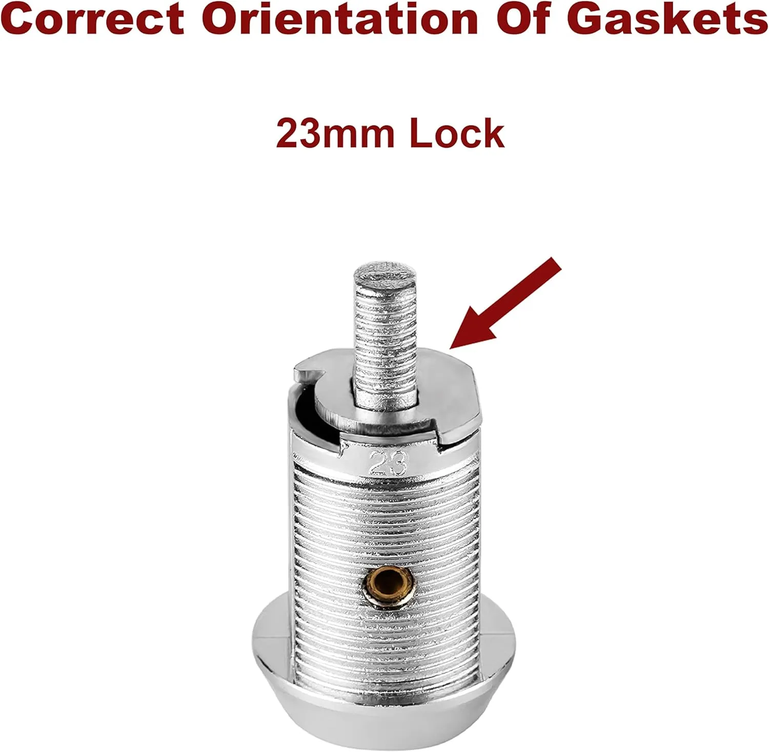 RV Locks for Storage Door 7/8 Inch, RV Compartment Locks for Camper Travel Trailer Cabinet with Keys 7/8", Pack of 8 Locks with 6 Keyed Alike with Manual