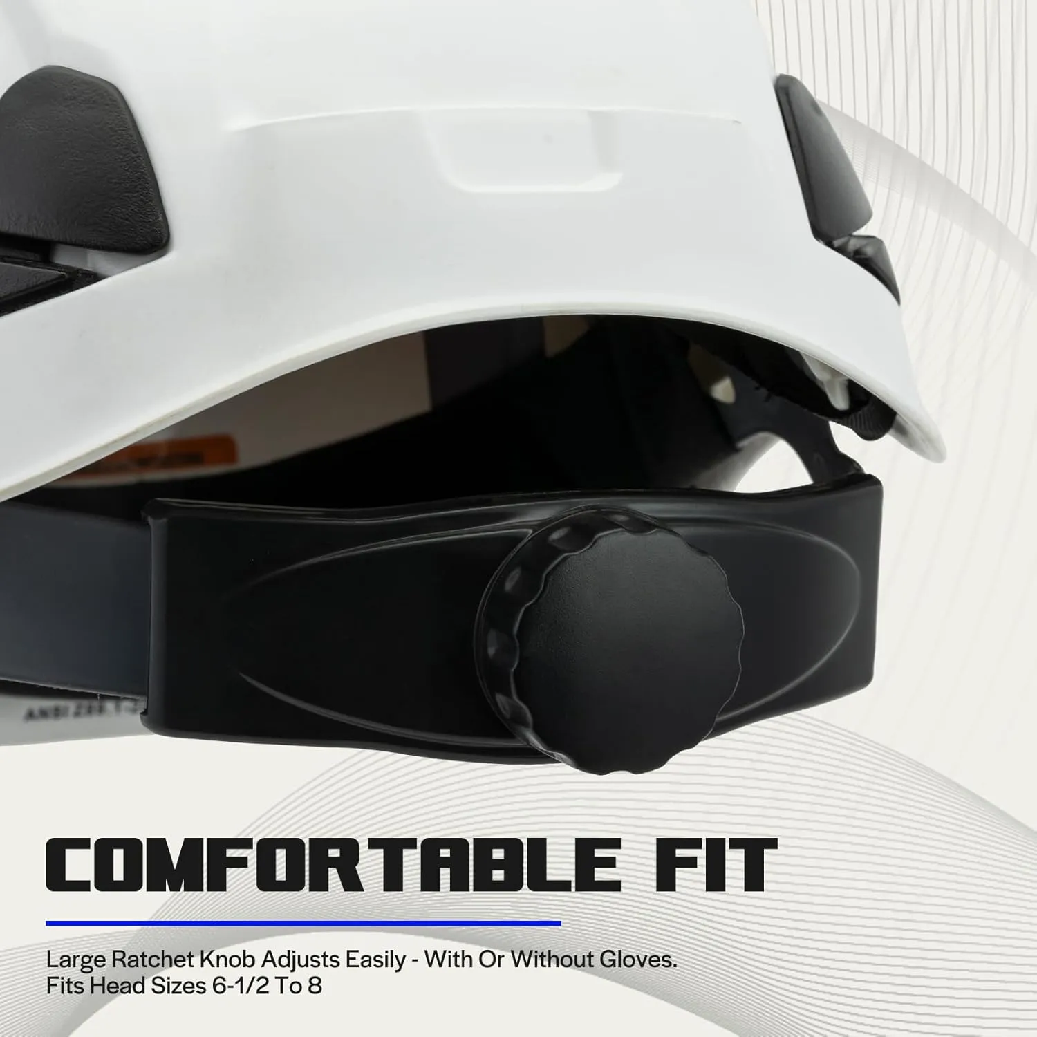 Safety Hard Hat ANSI Z89.1 Approved,Adjustable Vented Safety Helmet,6-Point Suspension,Construction Forestry Aborist Work