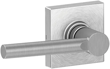 Schlage J10BRW626COL Schlage J10-BRW-COL Broadway Passage Door Lever Set with Decorative Collins Trim (Formerly Dexter)