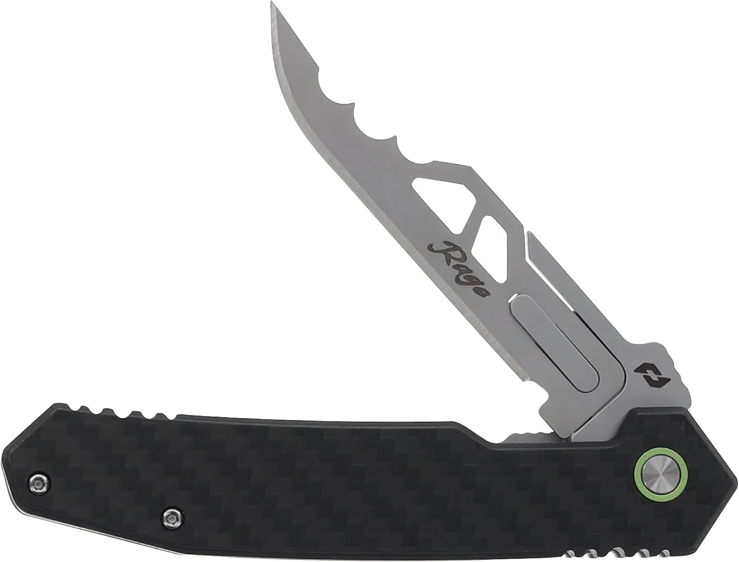 Schrade Enrage Phantom Replaceable Blade Knife with Carbon Fiber Handle, Pocket Clip, and Frame Lock for EDC, Everyday Carry, Hunting
