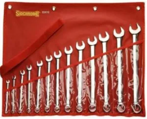 SCMT22410 Ring & Open End Spanner Set AF 13 Piece Set