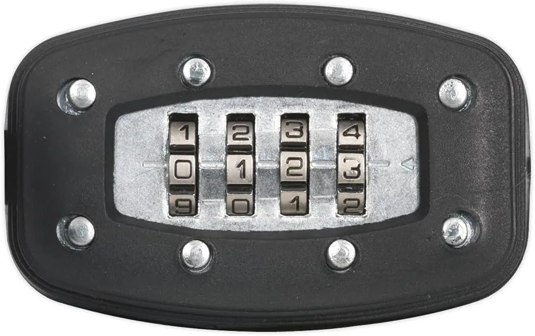 Sealey PL302CW 48mm Steel Body Weatherproof Combination Padlock