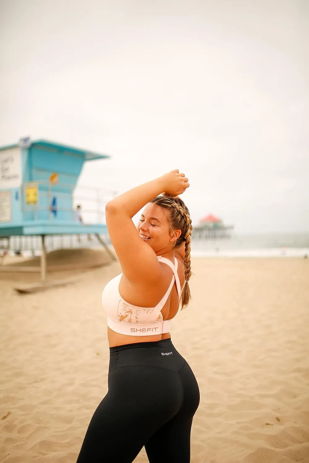 SHEFIT Flex Sports Bra for Women, Medium Impact Sports Bra