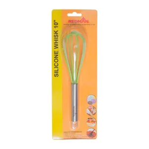 SILICONE WHISK 10 INCH GREEN (#61341)