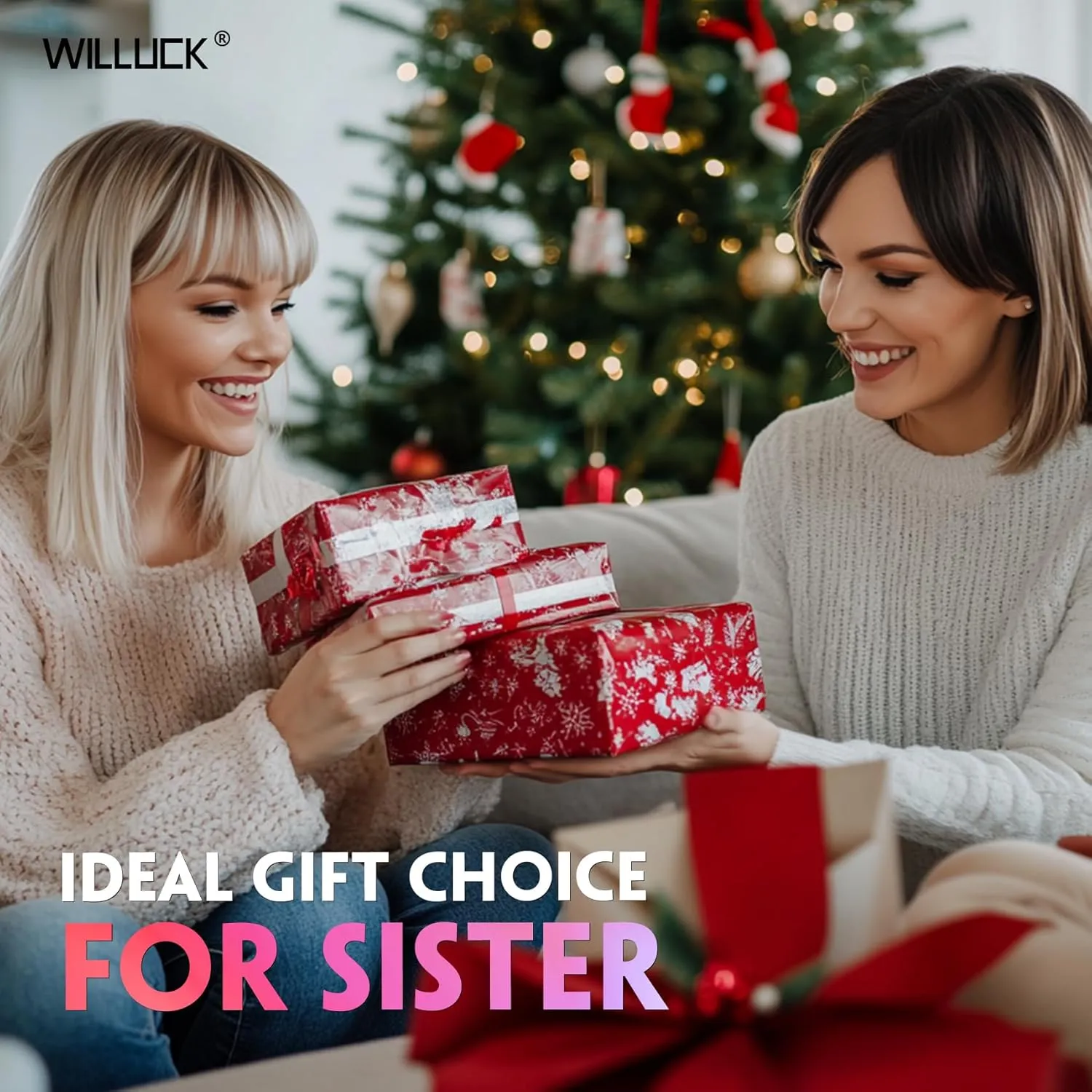 Sister Gifts - Gifts for Sister, Christmas Sister Gifts from Sister Brother- Sister in Law Gifts, Stocking Stuffers for Sister - Mothers Day Birthday Gift for Sister, Multitool Hammer