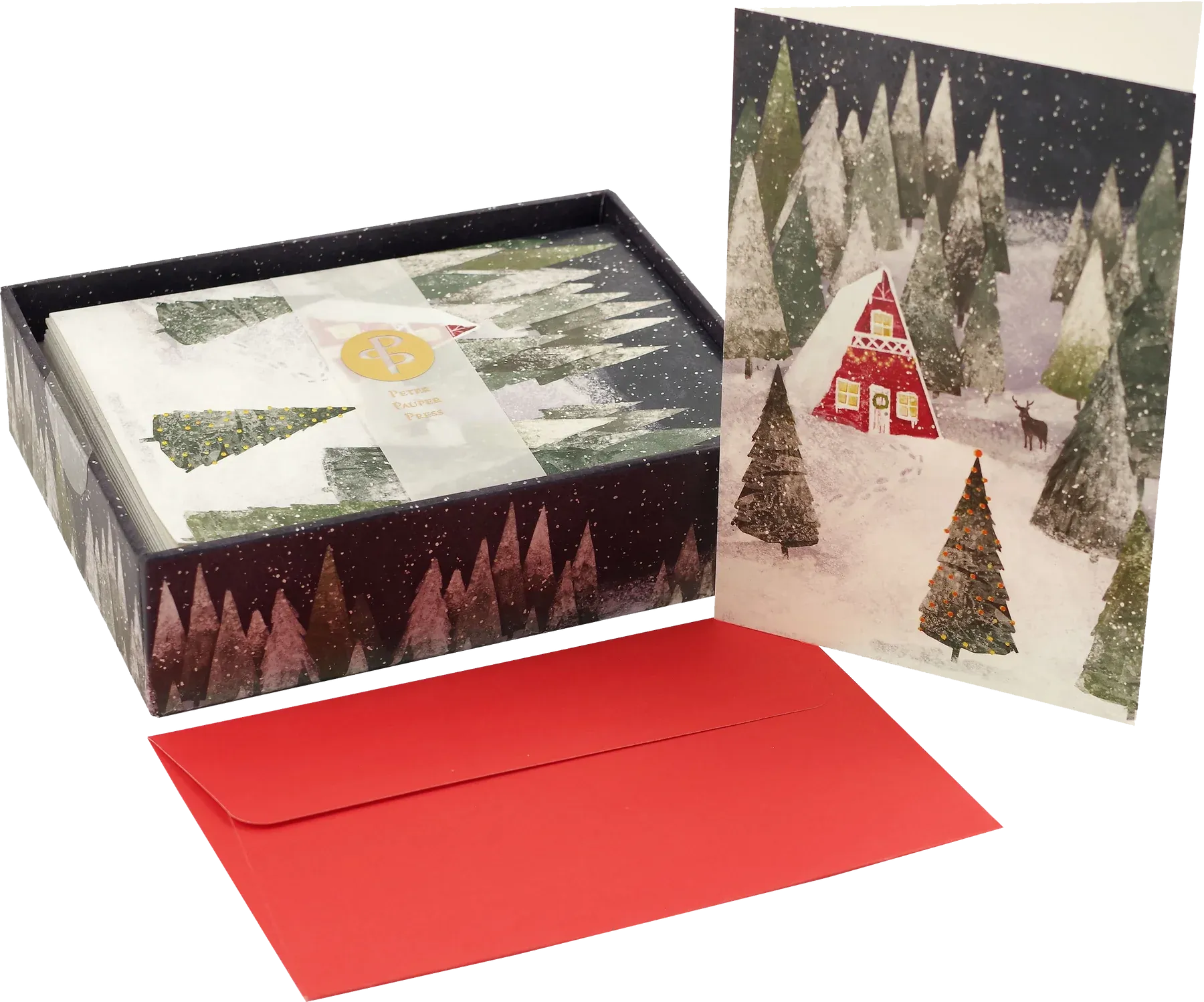 snowy evening | boxed cards