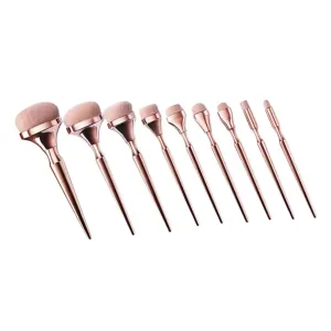 SOIMISS Makeup Brushes Kit 9pc Set Blush Eyeshadow Foundation for Women's Beauty Tools