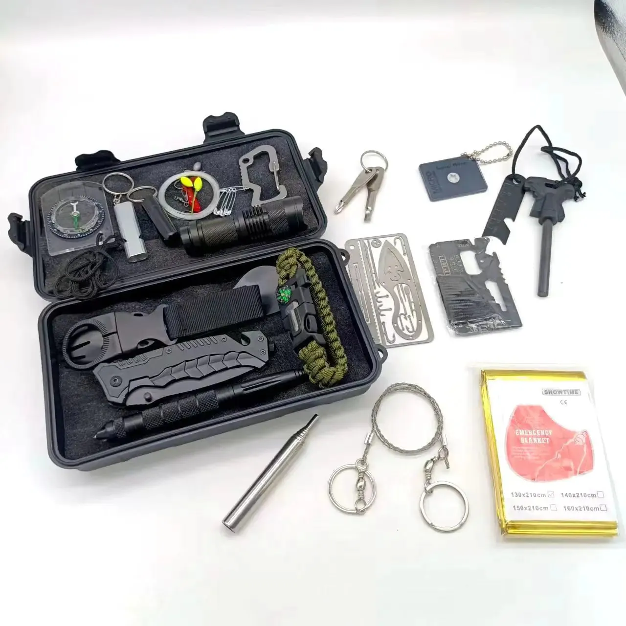 SOS Kit Stylish design Tool Survival Outdoor Express international shipping