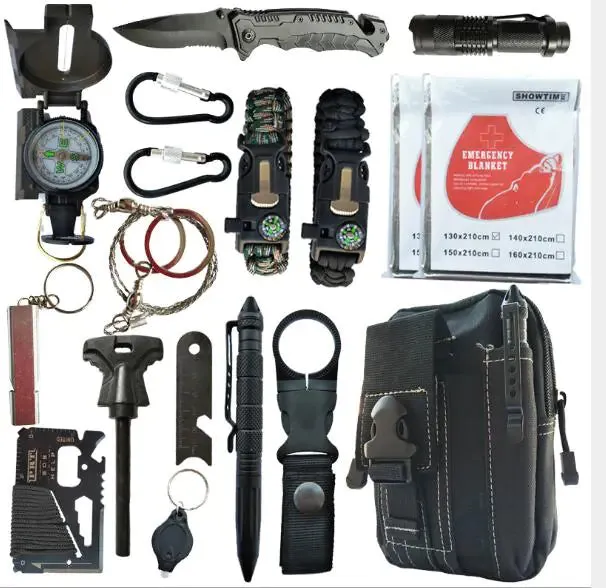 SOS Kit Stylish design Tool Survival Outdoor Express international shipping