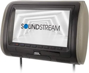 Soundstream VHD-90CC Universal Headrest with 9″ LCD/DVD/3 Color Covers