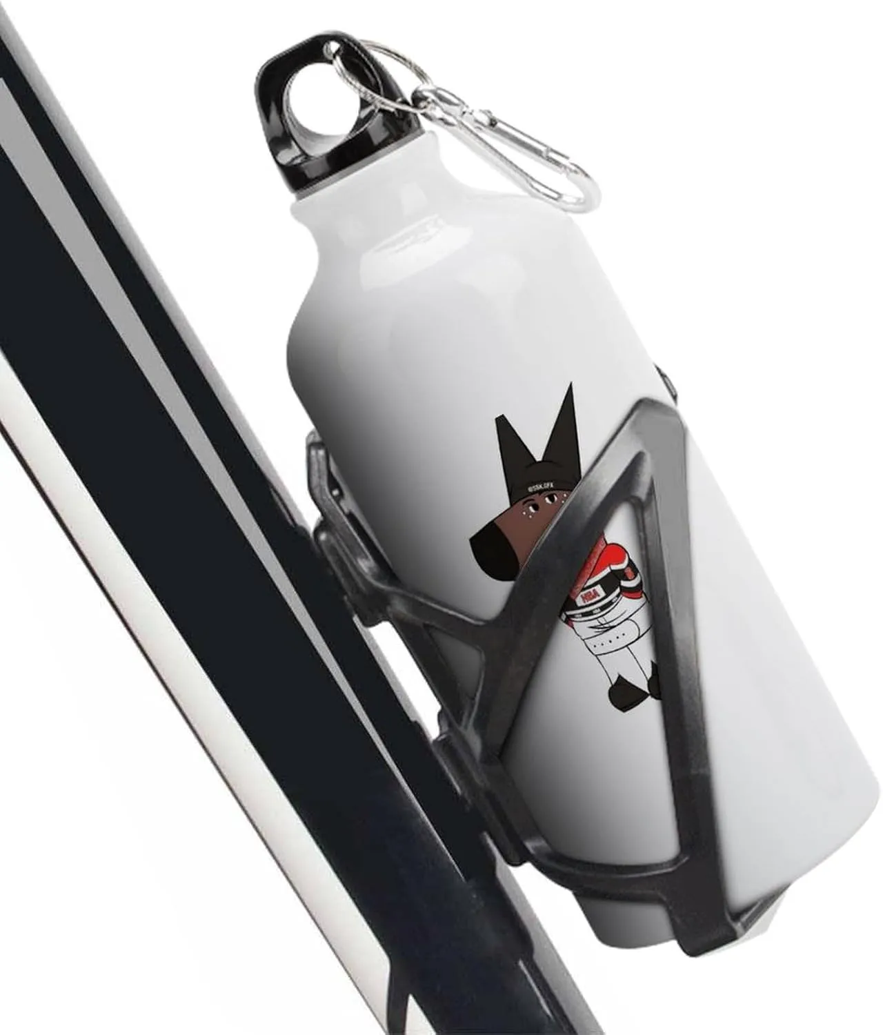 Sports Water Bottle Aluminum with Screw Cap Leak Proof Design for Outdoor Adventures Gym And Travel BPA Free Camping Cycling And Everyday Use Metal Water Bottlek Hydration Bottle Carti Chill Guy