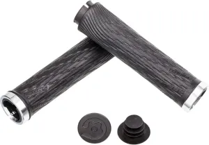 Sram Locking Grips for Grip Shift Full Length 122 mm with Black Clamps and End Plug