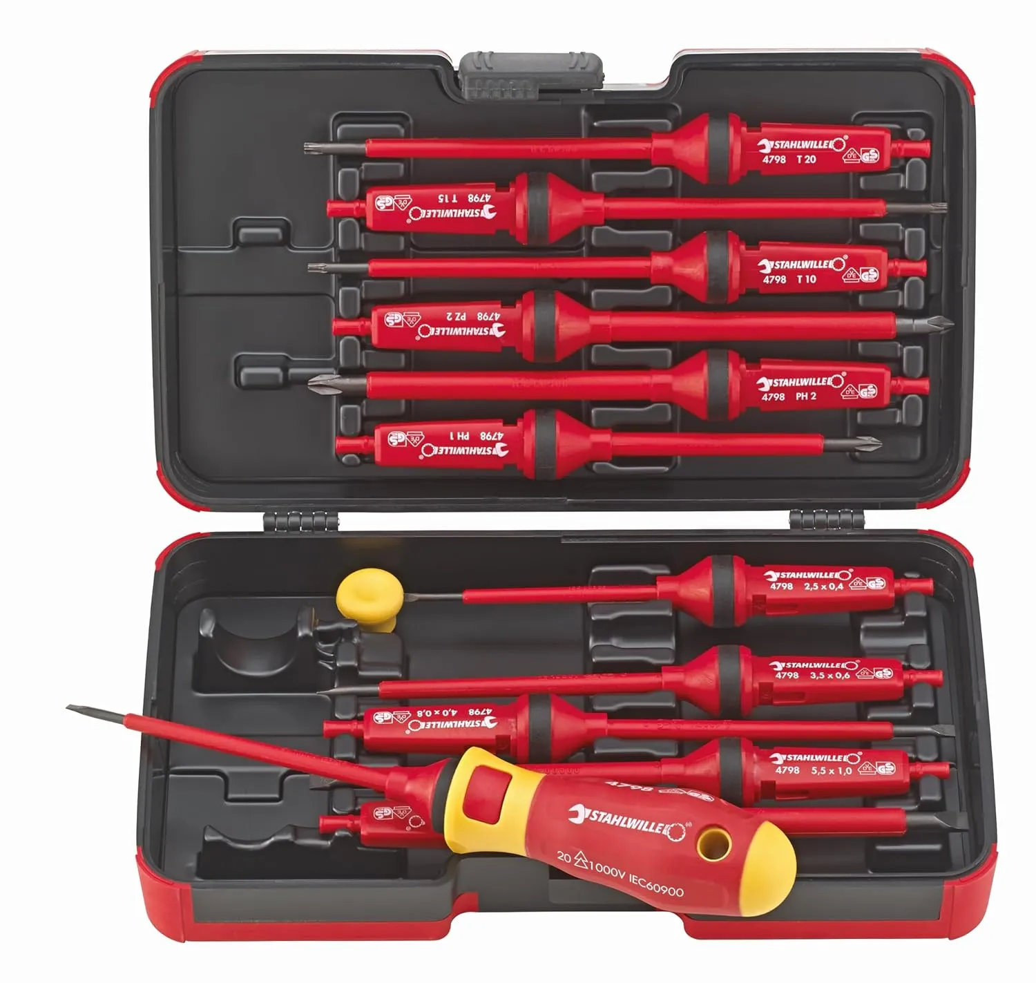 Stahlwille VDE Set of Reversible Screwdrivers 14-pcs.