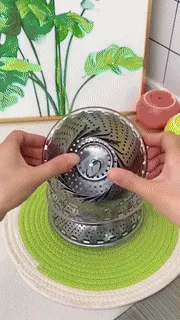 Stainless Steel Collapsible Mesh Steamer Basket