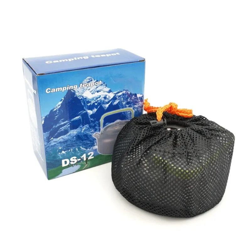 Supportive team Camping Camping FDA Set 1.2L Cookware Teapot Artistic Mini 