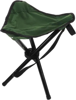 SUPVOX Compact Folding Camping Stool Lightweight Portable Chair for Fishing Hiking Gardening Heavy Duty Design with UV Water Resistance Outdoor Seating