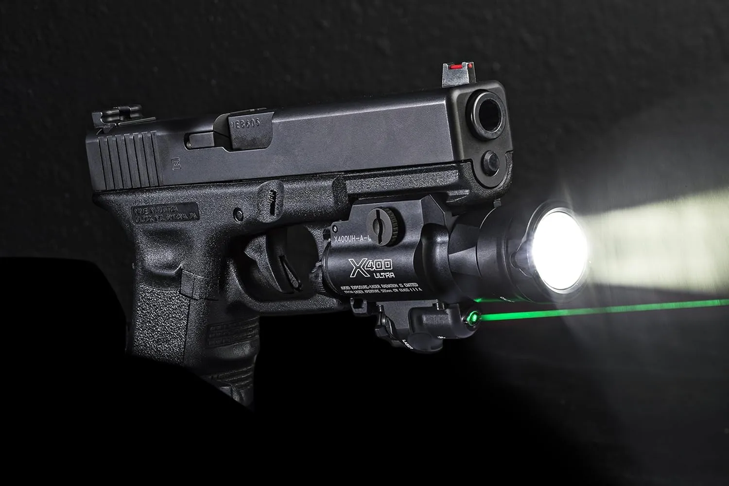 SureFire WeaponLights with MasterFire Rapid Deployment Holster (RDH) Interface