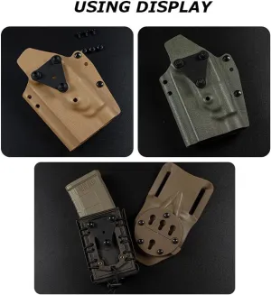 Tactical Pistol Holster Adapter,Quick Locking RTI Hanger Universal GCA33 /39 for Military Hunting Airsoft Glock Holster Platform