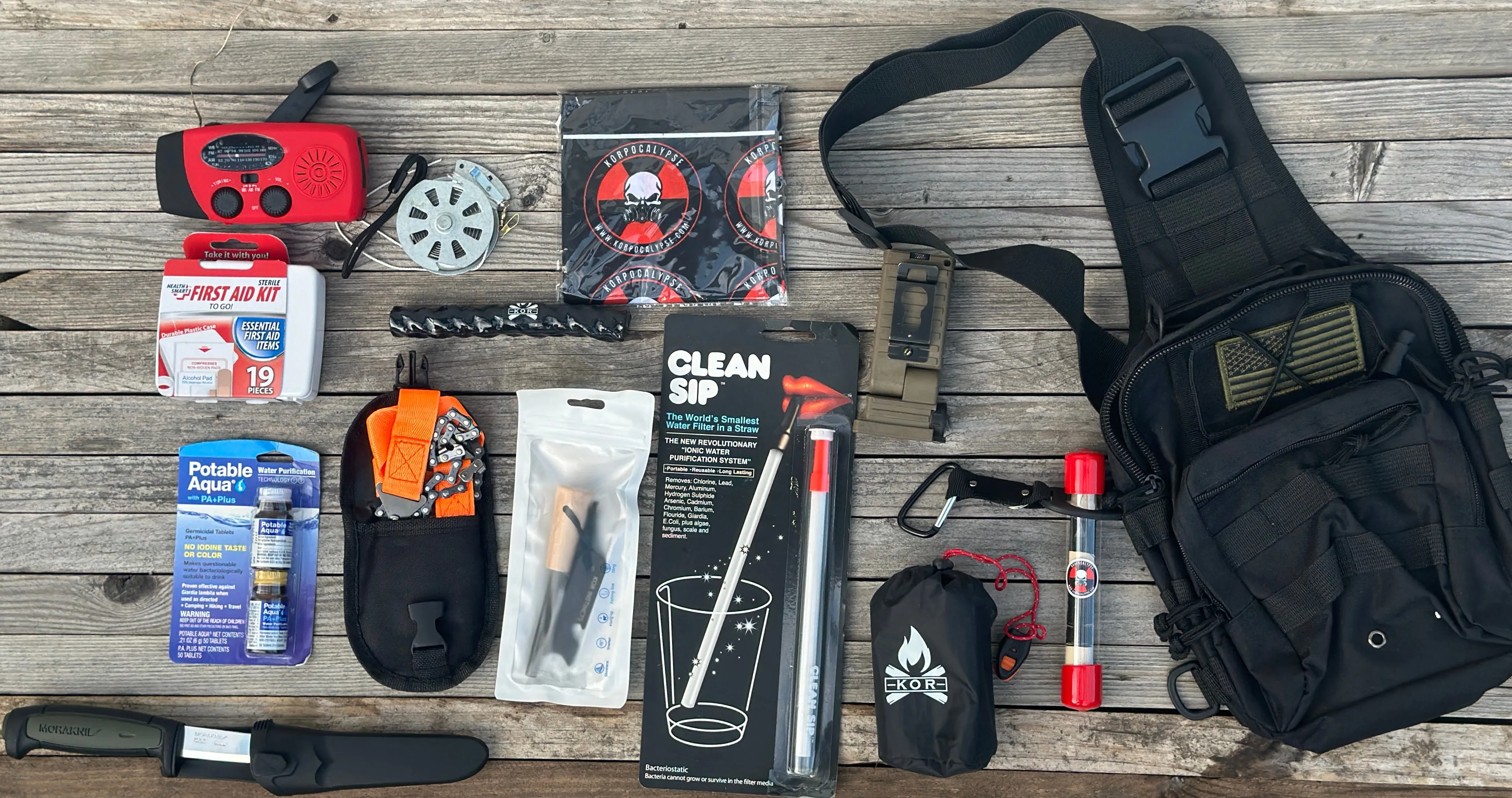 The Door-to-door service "go bag" Custom-built Sidekick