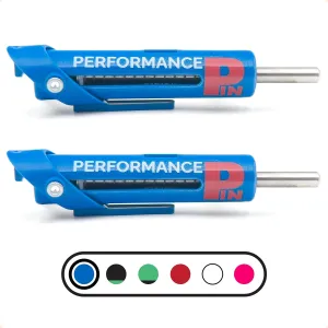 The Original Drop Set Pins for Gym | One More Rep with Weight Stack Pins | Instant Transition to Lower Weights for More Reps | Proudly Made in America | 5/16" Pin