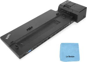 ThinkPad Ultra Docking Station US (40AJ0135US) with Le Benton Cleaning Cloth