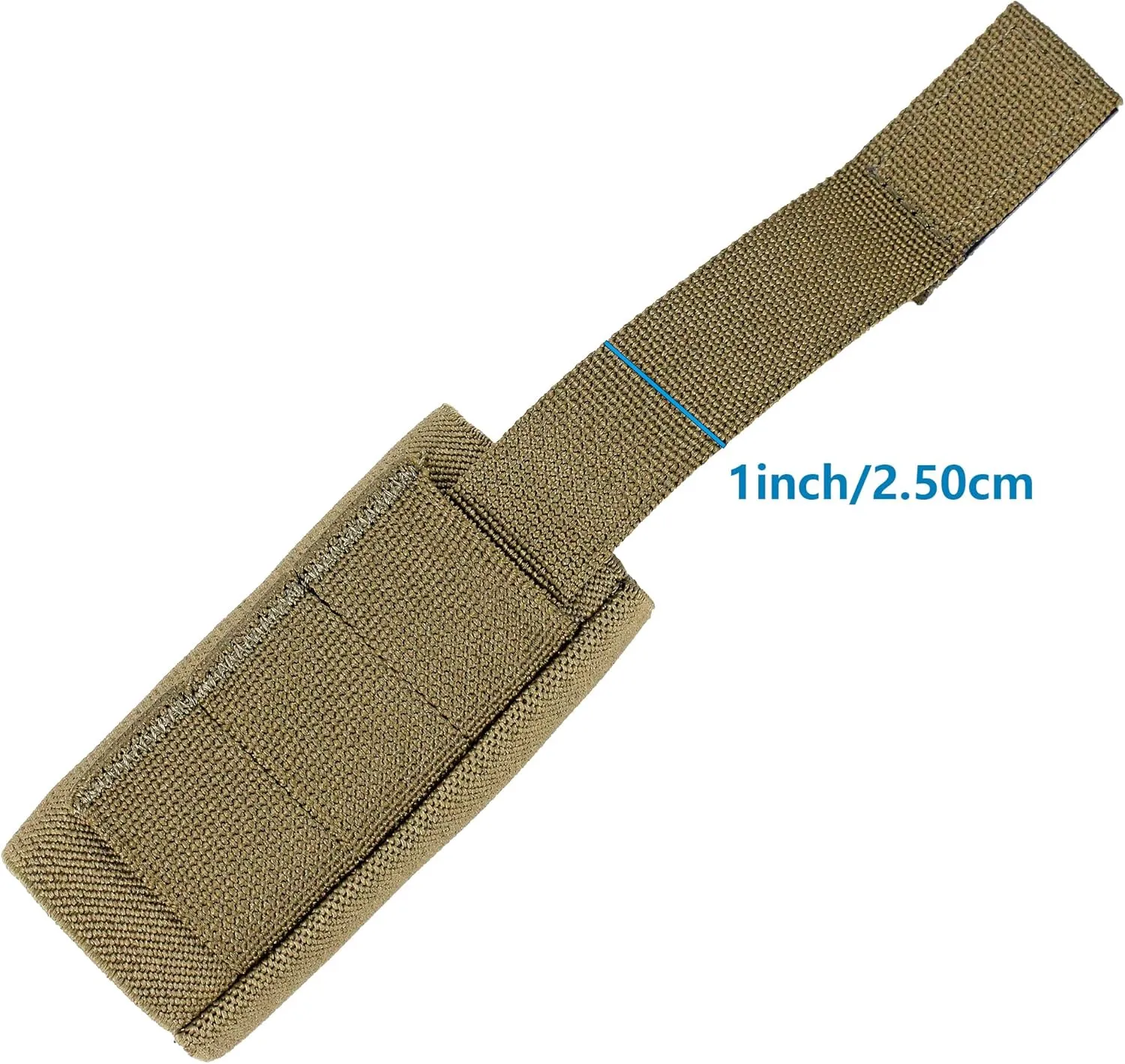 Tourniquet Holder Elastic MOLLE Mounted, JX Tacfancier TQ Holder for Duty Belt, Retention Band Tourniquet Pouch Survival Gear
