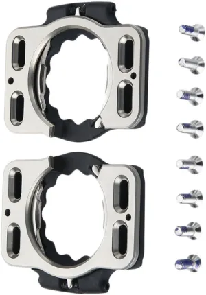 TOYANDONA 1Pair Pedal Cleats for Mountain Bikes Durable Replacement Bike Accessories Compatible with Speedplay Zero Installation of Clip Clips