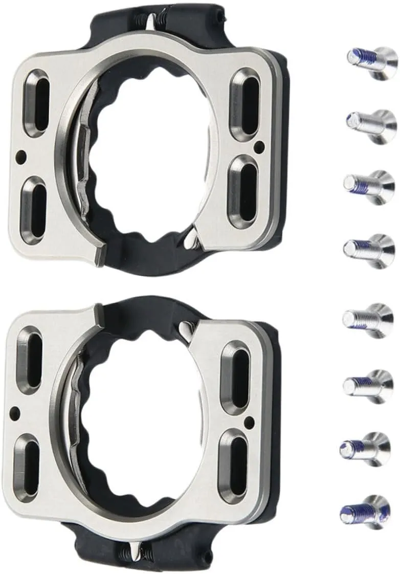 TOYANDONA 1Pair Pedal Cleats for Mountain Bikes Durable Replacement Bike Accessories Compatible with Speedplay Zero Installation of Clip Clips