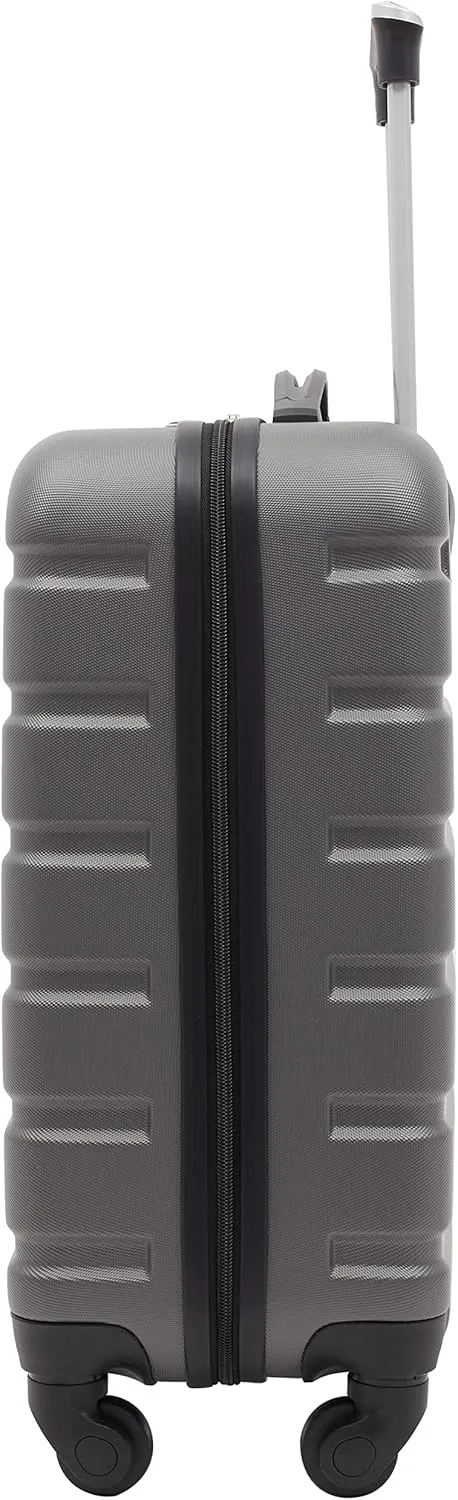 Travelers Club Harper Luggage, Charcoal, 2 Piece Set