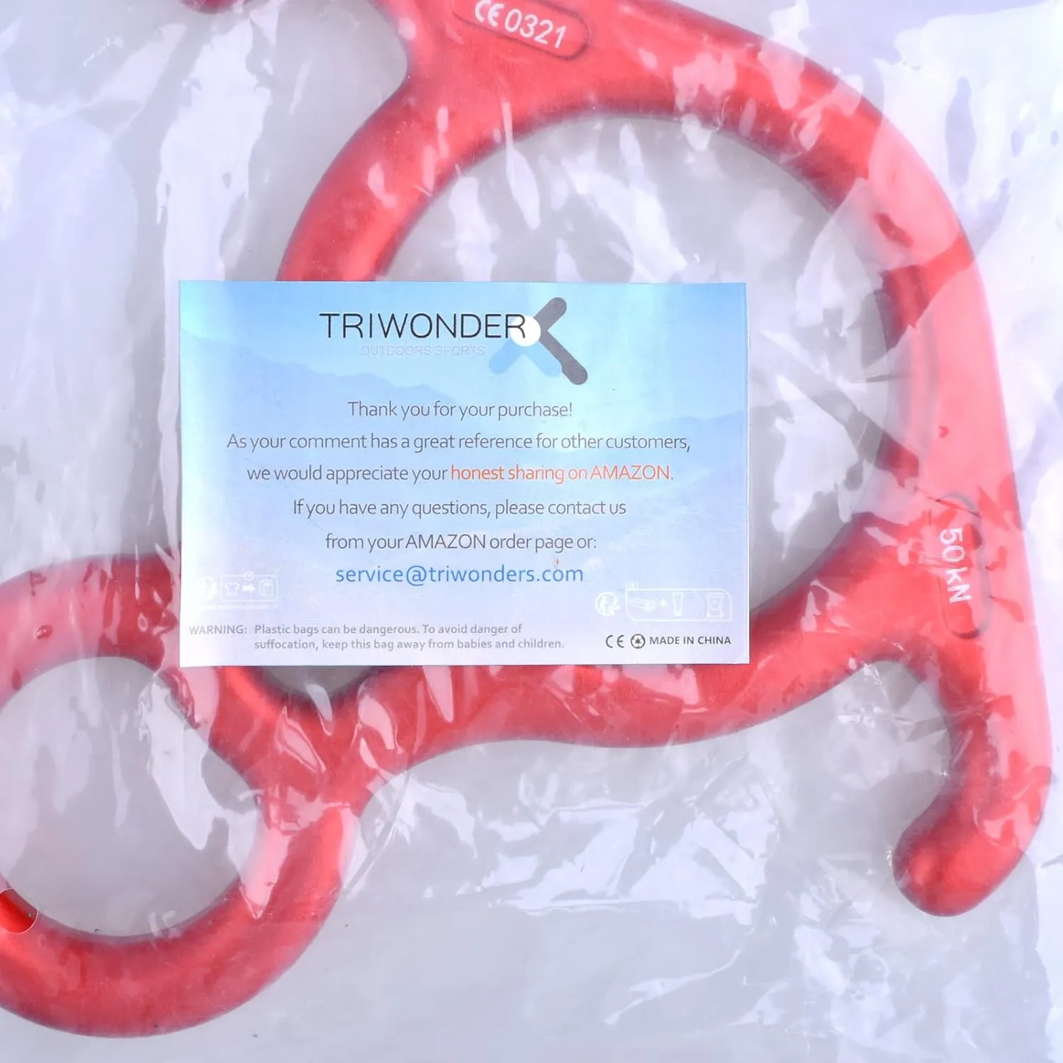TRIWONDER Rescue Figure 8 Descender, 35kN 50kN Aluminum Rappelling Belay Gear Climbing Rigging Plate Downhill Equipment Heavy Duty