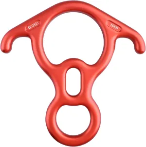 TRIWONDER Rescue Figure 8 Descender, 35kN 50kN Aluminum Rappelling Belay Gear Climbing Rigging Plate Downhill Equipment Heavy Duty