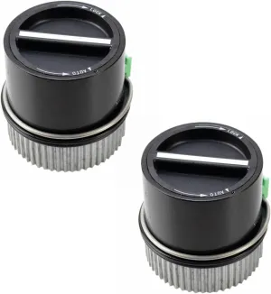 TRQ 2pc Auto Locking Hub Set for Ford Excursion Expedition F250 Super Duty