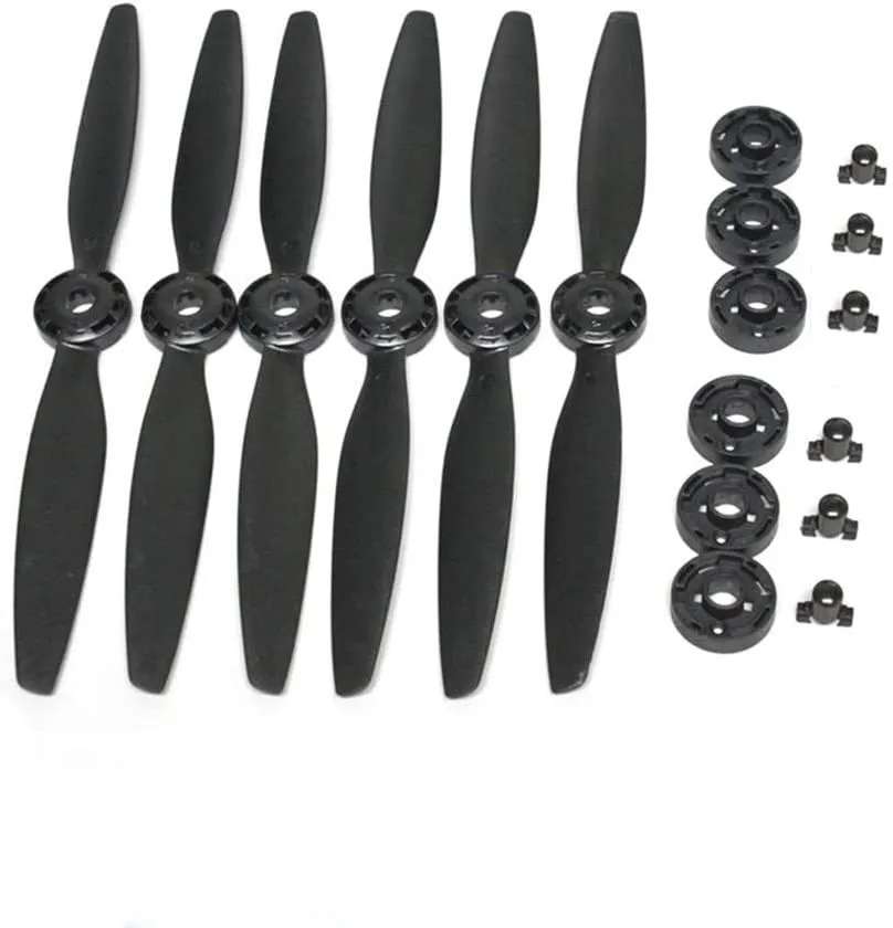 Typhoon H 480 Drone Parts 3 Pairs Blade A B Quick Release Propellers Self-Locking Propeller with Prop Base for YUNEEC 6pcs Black