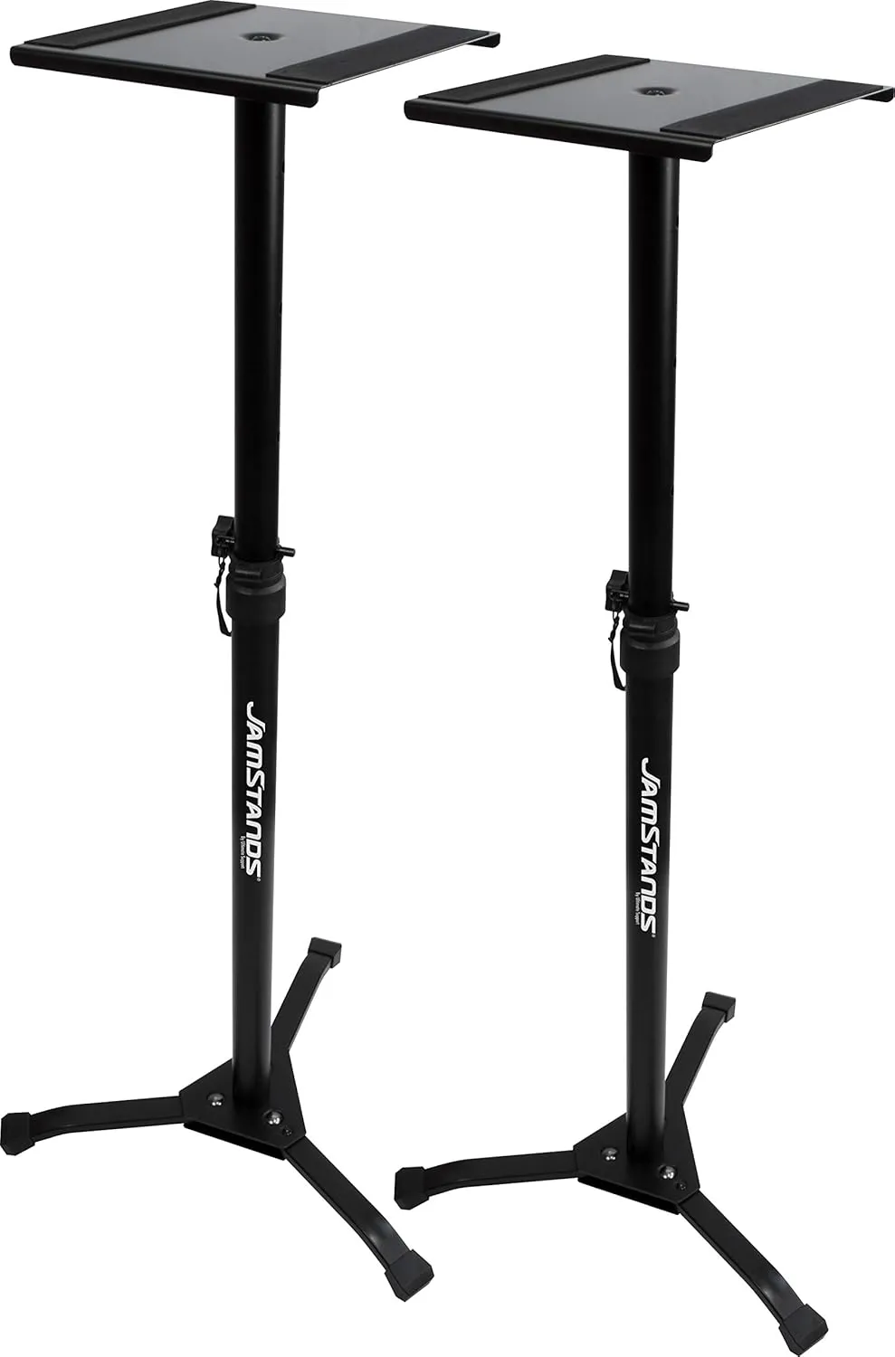 Ultimate Support JamStands Series Studio Monitor Stands (Pair), Black, JS-MS70 Plus