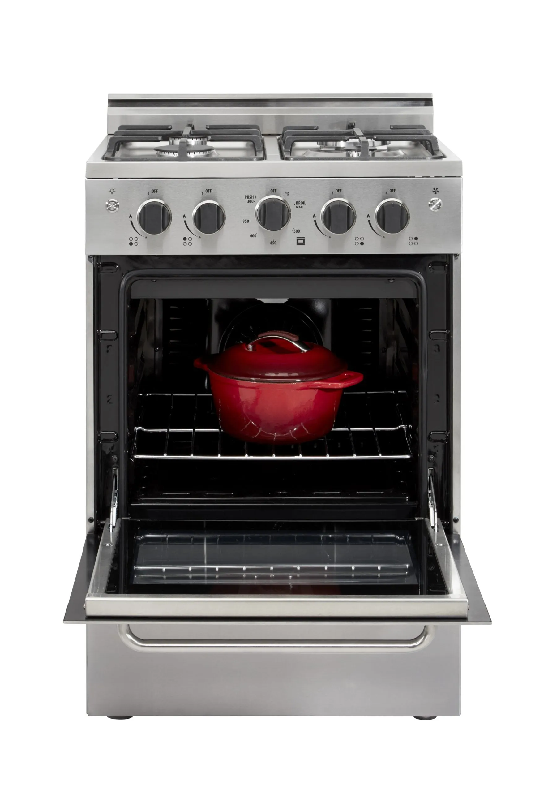 Unique Prestige 24" Convection Gas Range (Electric Ignition)