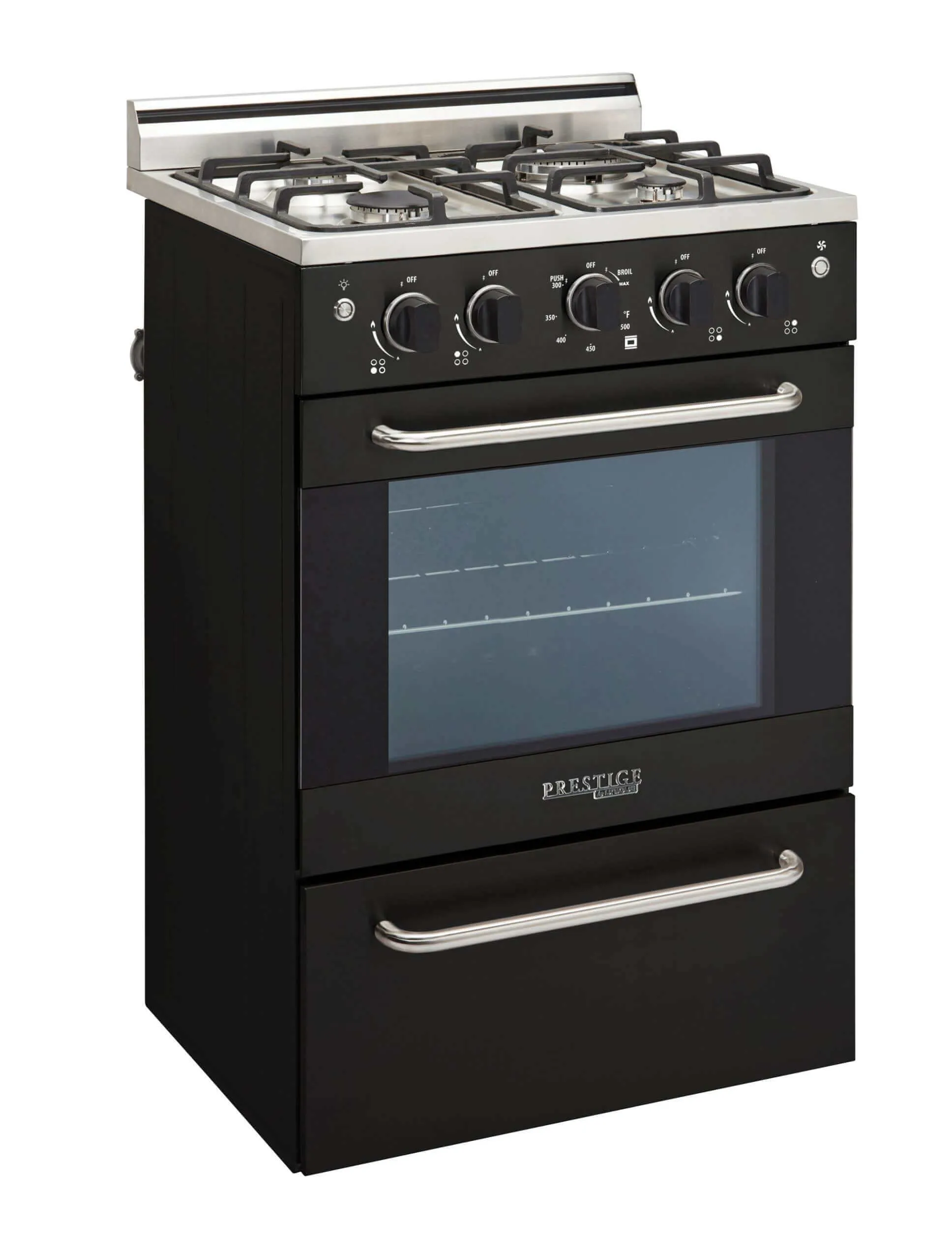 Unique Prestige 24" Convection Gas Range (Electric Ignition)