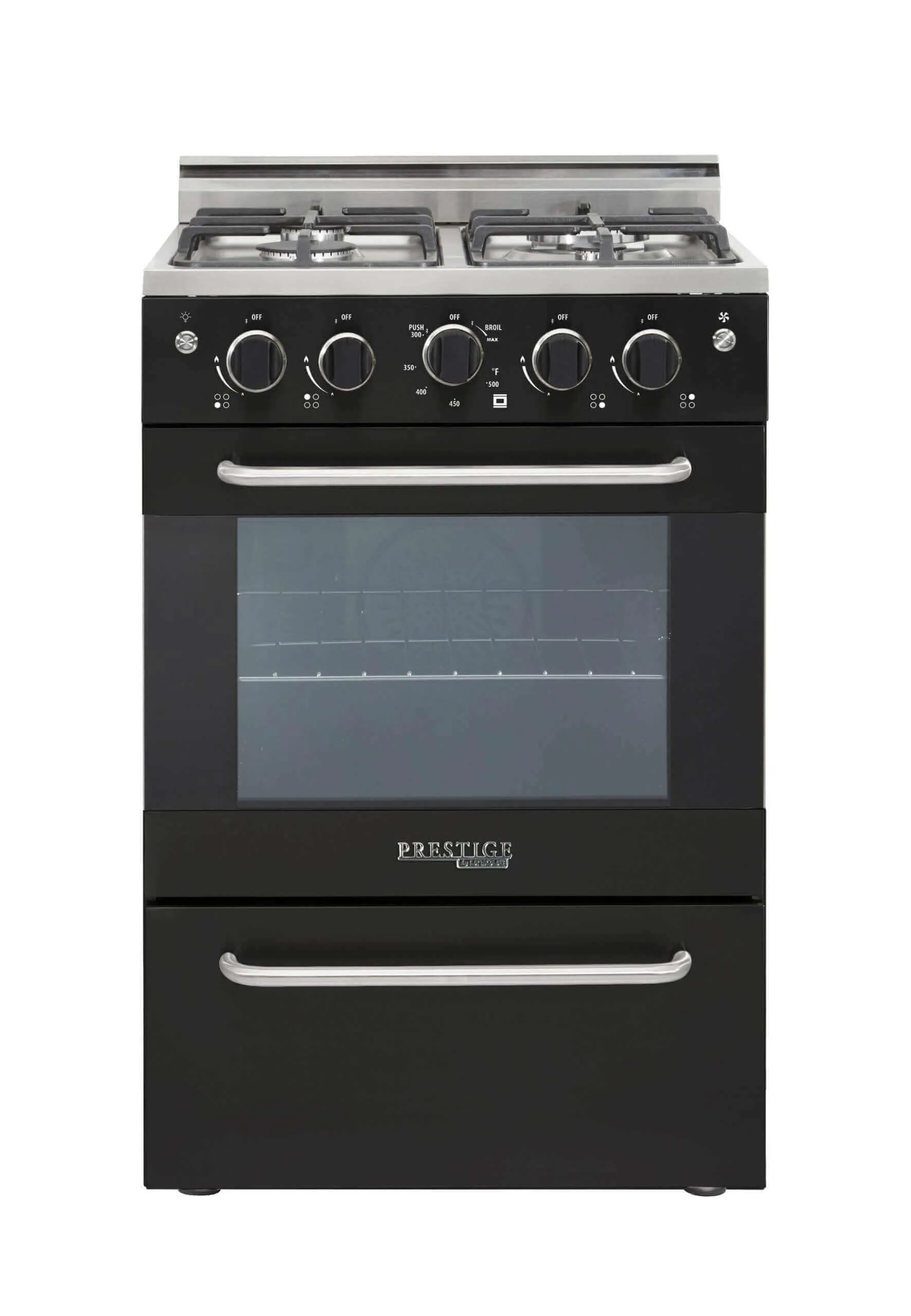 Unique Prestige 24" Convection Gas Range (Electric Ignition)