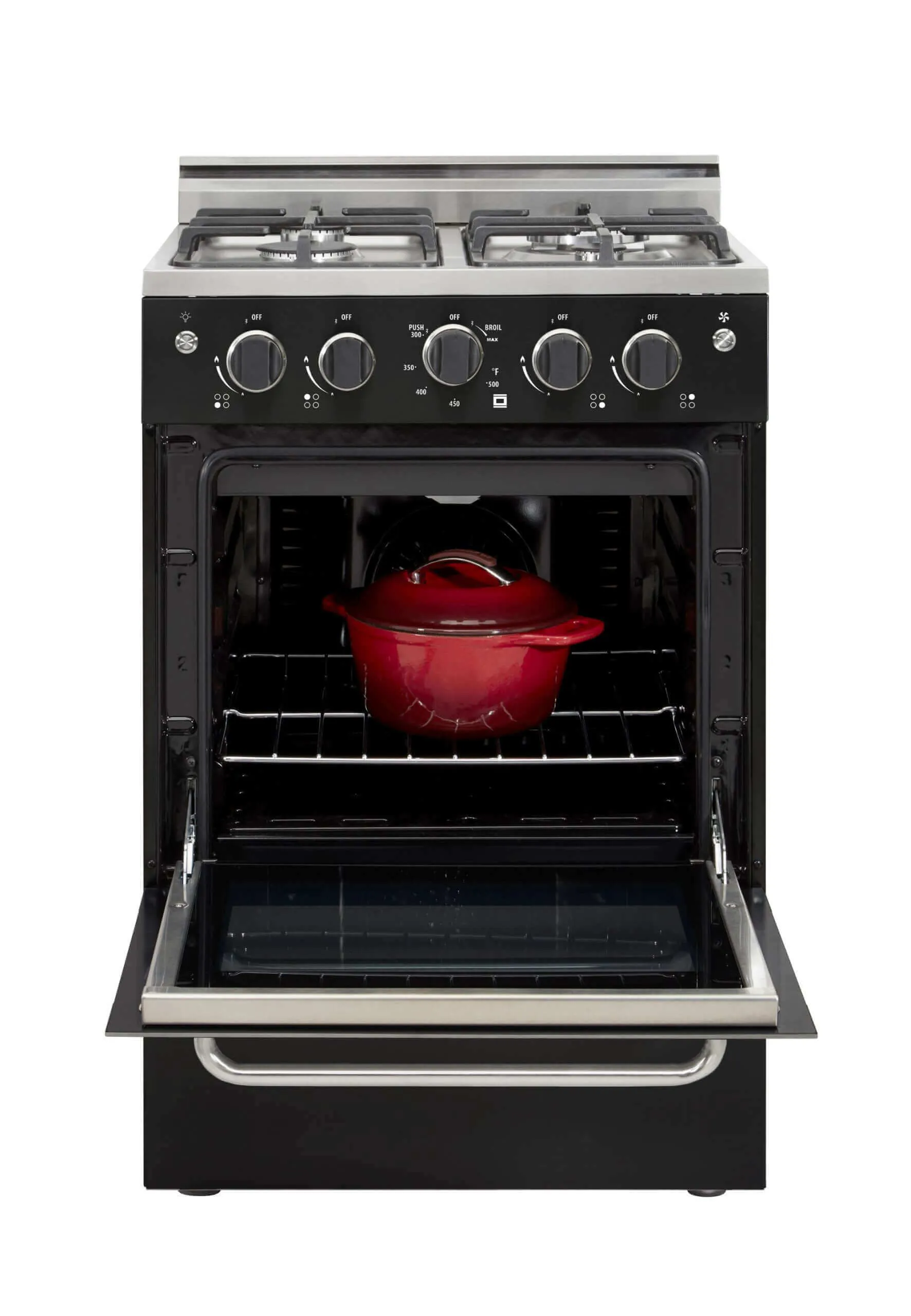 Unique Prestige 24" Convection Gas Range (Electric Ignition)