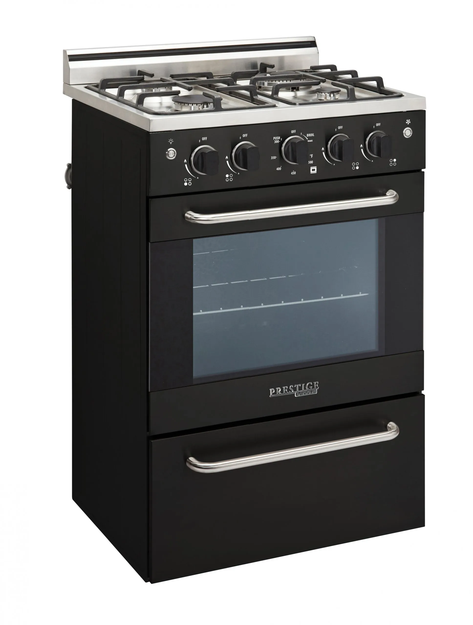 Unique Prestige 24" Convection Gas Range (Electric Ignition)