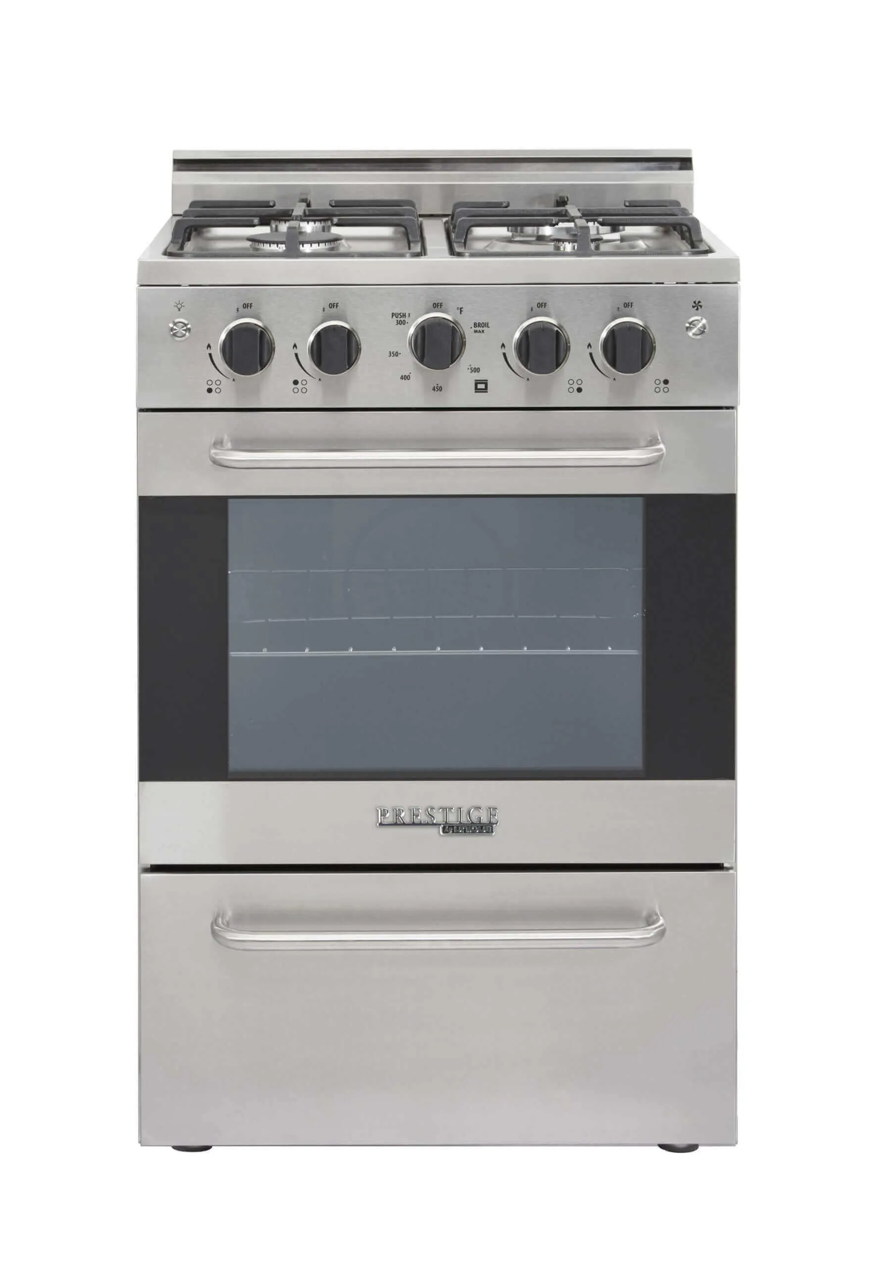 Unique Prestige 24" Convection Gas Range (Electric Ignition)