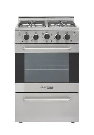 Unique Prestige 24" Convection Gas Range (Electric Ignition)