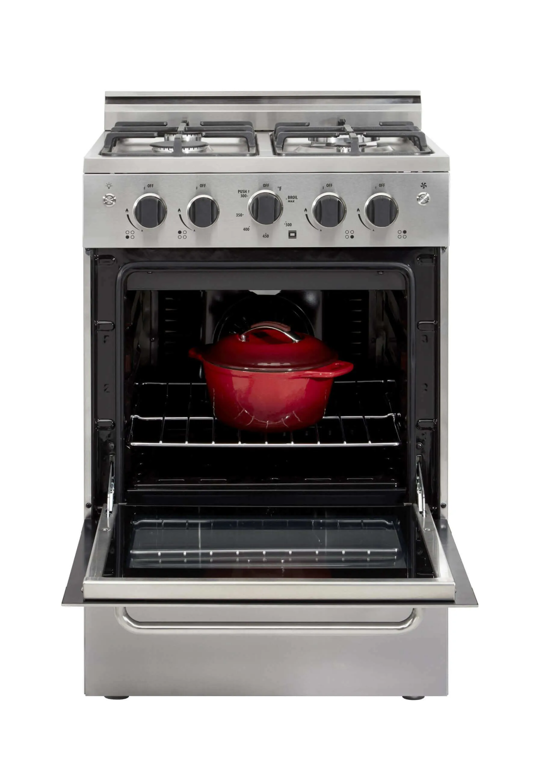 Unique Prestige 24" Convection Gas Range (Electric Ignition)