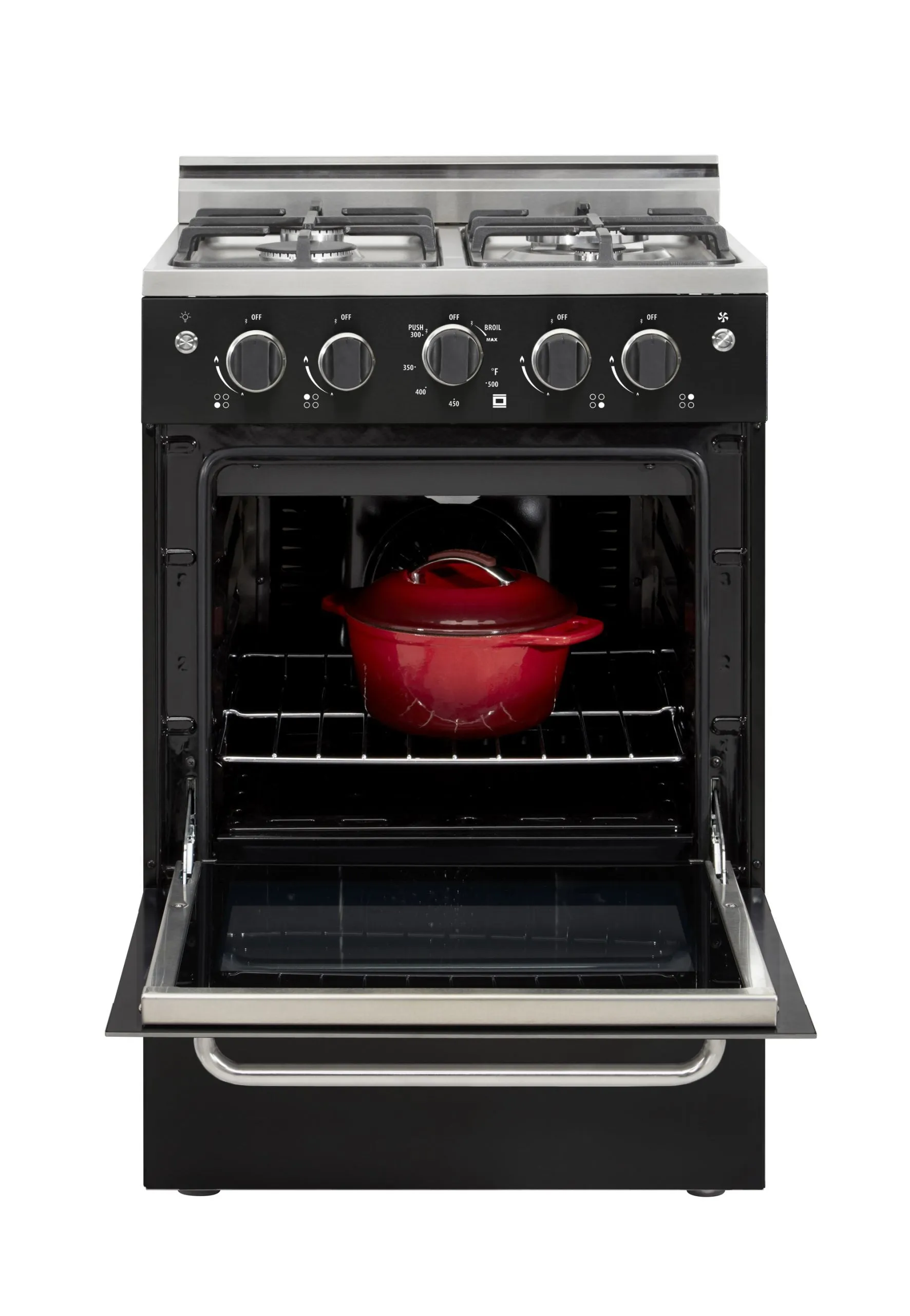 Unique Prestige 24" Convection Gas Range (Electric Ignition)